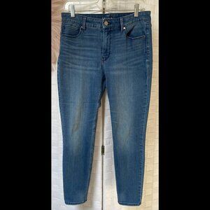 WHBM The Skinny Ankle Blue Jeans Size 10P